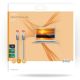 Câble réseau 30m ethernet RJ45 S/FTP Cat 6 LSZH, rond, blanc - CCGB85221GY300