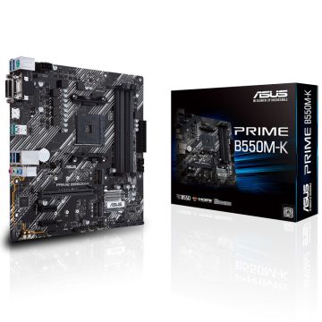 ASUS PRIME B550M-K ARGB, mATX, 4x DDR4, AM4 - 90MB14V0-M0EAY0