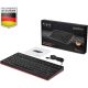 Clavier PERIBOARD-422 Mini USB AZERTY USB-C