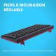 Clavier PERIBOARD-422 Mini USB AZERTY USB-C