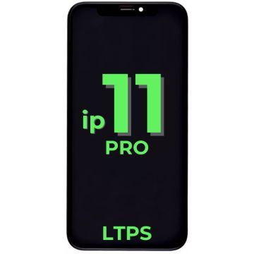 Ecran LCD + vitre tactile noir iPhone 11 pro - LTPS - Full HD