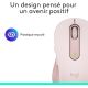 Logitech Signature M650 L for Business, bluetooth et 2.4Ghz, rose - 910-006237