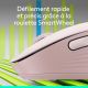 Logitech Signature M650 L for Business, bluetooth et 2.4Ghz, rose - 910-006237