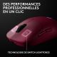 Souris Logitech G PRO 2 LIGHTSPEED, sans fil, rose