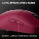 Souris Logitech G PRO 2 LIGHTSPEED, sans fil, rose