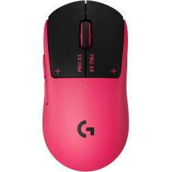 Souris Logitech G PRO X3 SUPERSTRIKE, sans fil, rose