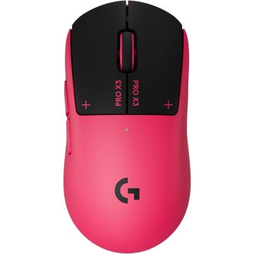 Souris Logitech G PRO X3 SUPERSTRIKE, sans fil, rose