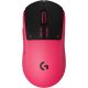Souris Logitech G PRO X3 SUPERSTRIKE, sans fil, rose
