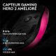 Souris Logitech G PRO X3 SUPERSTRIKE, sans fil, rose