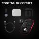 Souris Logitech G PRO X3 SUPERSTRIKE, sans fil, rose