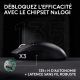Souris Logitech G PRO X3 SUPERSTRIKE, sans fil, rose