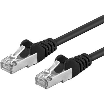 Cable réseau 3m ethernet RJ45 SFTP Cat 7, noir