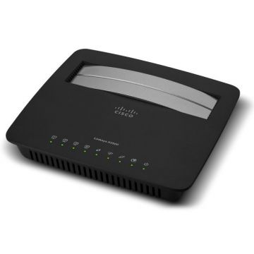 Modem routeur Linksys X3500-E1, n750 double bande avec modem ADSL2+