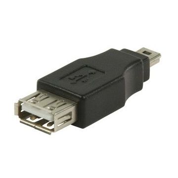 Port USB 2.0 USB A femelle  adaptateur mini USB à 5 broches mâle