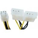 Adaptateur alimentation 6 pins vers 2 molex