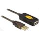 Rallonge Delock USB2.0 amplifiée, 10m