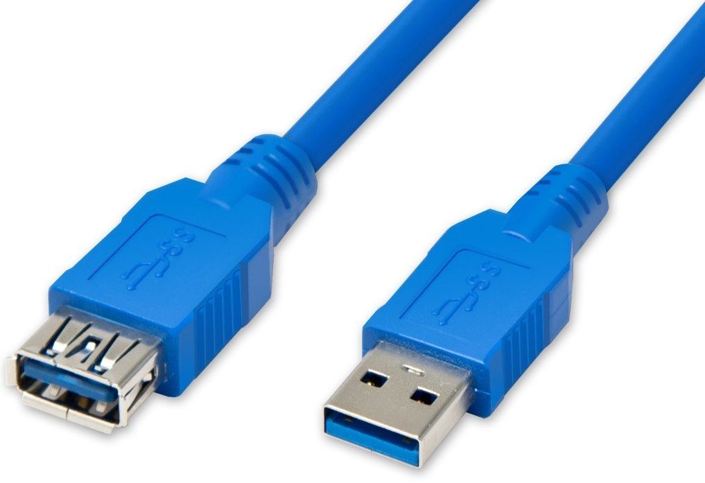 Rallonge USB 3.0 en 1.8m série A, débit 4Gb/s - CARON Informatique