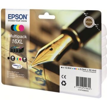 Multipack Epson 16XL, 4 cartouches
