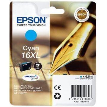 Cartouche Epson cyan 16XL, 6.5ml