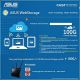 Routeur Asus RT-AC87U, WiFi double bande AC2400, 4x Lan Gigabit +1x Wan Gigabit