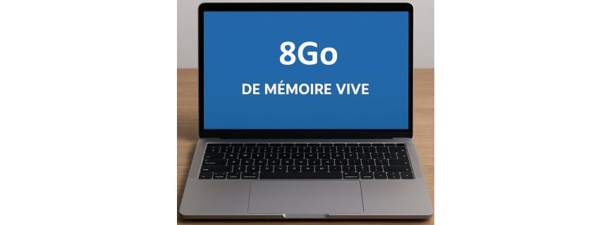 Mémoire vive: 8Go